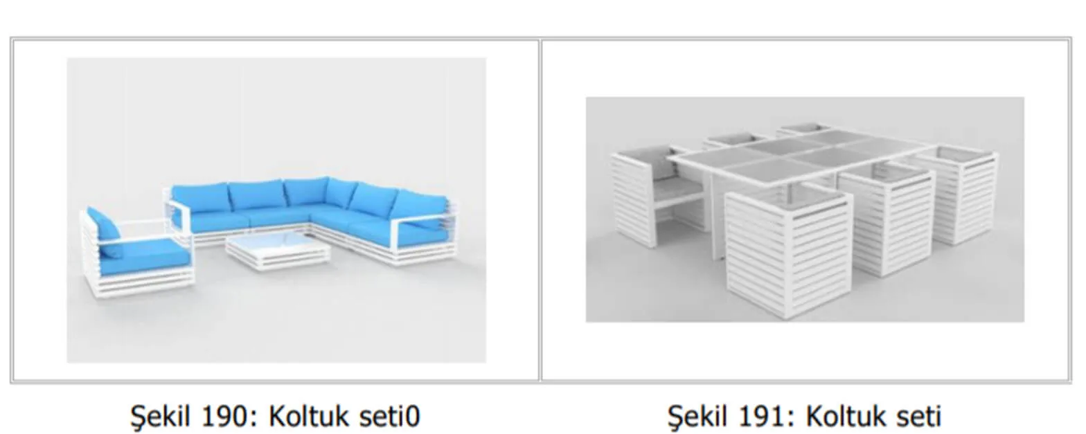 örnek mobilya set tasarım başvuruları-sincan patent
